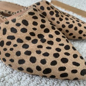 Madewell Leopard Mules